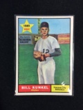 1961 Topps #322 Bill Kunkel Athletics Baseball Card