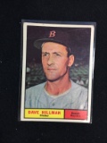 1961 Topps #326 Dave Himman Red Sox Baseball Card
