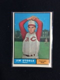 1961 Topps #328 Jim O'Toole Reds Baseball Card