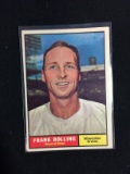 1961 Topps #335 Frank Bolling Braves Baseball Card