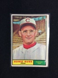 1961 Topps #346 Howie Nunn Reds Baseball Card
