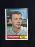 1961 Topps #349 Danny McDevitt Yankees Baseball Card
