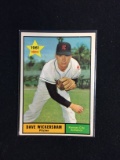 1961 Topps #381 Dave Wickersham Athletics Baseball Card