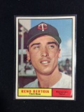 1961 Topps #392 Reno Bertoia Twins Baseball Card