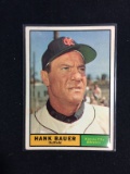 1961 Topps #398 Hank Bauer Athletics Baseball Card