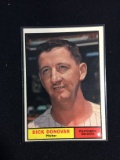 1961 Topps #414 Dick Donovan Senators Baseball Card