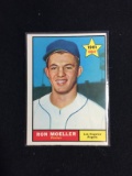 1961 Topps #466 Ron Moeller Angels Baseball Card