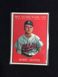 1961 Topps #473 Bobby Shantz MVP Baseball Card