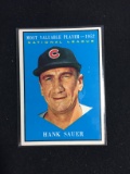 1961 Topps #481 Hank Sauer MVP Baseball Card