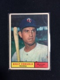 1961 Topps #504 Billy Consolo Twins Baseball Card