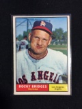 1961 Topps #508 Rocky Bridges Angels Baseball Card
