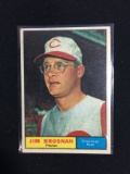 1961 Topps #513 Jim Brosnan Reds Baseball Card