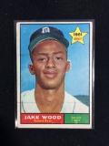 1961 Topps #514 Jake Wood Tigers Baseball Card