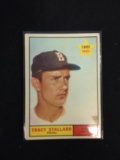1961 Topps #81 Tracy Stallard Red Sox Baseball Card