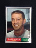 1961 Topps #117 Dale Long Senators Baseball Card