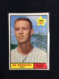 1961 Topps #129 Ed Hobaugh Senators Baseball Card