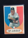 1961 Topps #132 Al Lopez White Sox Baseball Card