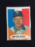 1961 Topps #133 Ralph Houk Yankees Baseball Card