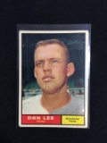 1961 Topps #153 Don Lee Twins Baseball Card
