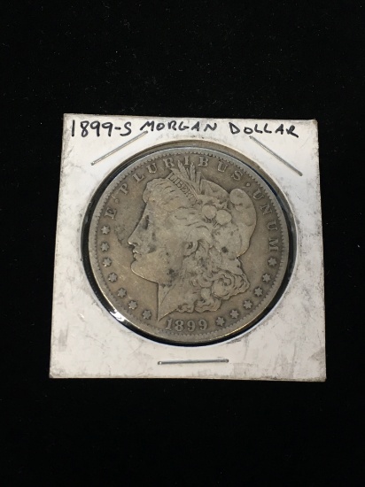 1899-S United States Morgan Silver Dollar - 90% Silver Coin