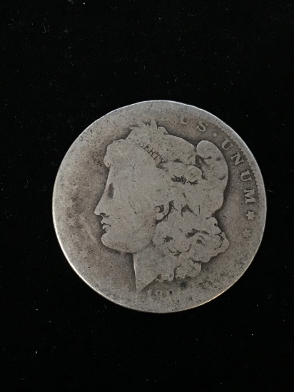 Date Unreadable (188?) United States Morgan Silver Dollar - 90% Silver Coin