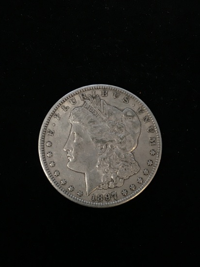 1897-S United States Morgan Silver Dollar - 90% Silver Coin