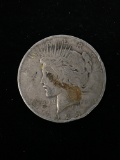 1923-D United States Silver Peace Dollar - 90% Silver Coin