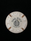 Vintage Park Place Hotel - Atlantic City, New Jersey $1 Casino Chip - RARE