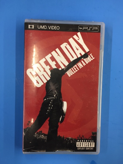 PSP UMD Video Greenday Bullet in a Bible CIB