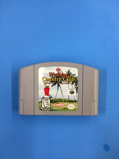 N64 Nintendo 64 Waialae Country Club Game Cartridge