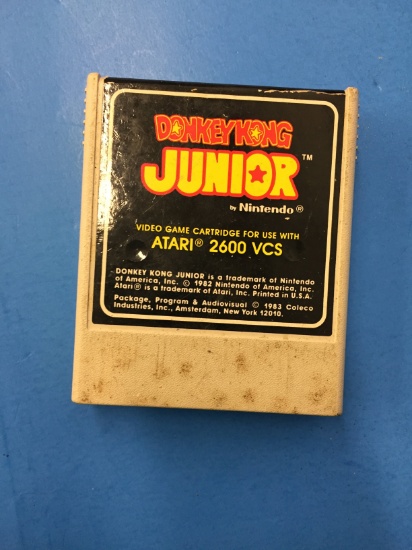 Atari 2600 Nintendo Donkey Kong Junior Vintage Video Game Cartridge