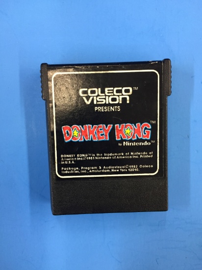Coleco Vision Donkey Kong by Nintendo Video Game Cartridge