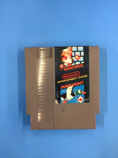 Nintendo NES Super Mario Bros Duck Hunt Video Game Cartridge