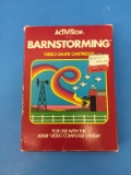 Atari Barnstorming Video Game Cartridge W/ Box