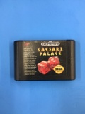 Sega Genesis Caesars Palace Video Game Cartridge