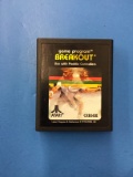 Atari CX-2622 Breakout Vintage Video Game Cartridge