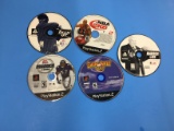 5 Count Lot of Loose Disc Video Games