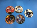 5 Count Lot of Loose Disc Video Games