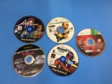 5 Count Lot of Loose Disc Video Games