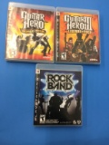 3 Count Lot of Playstation 3 PS3 Video Games