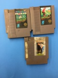 3 Count Lot of Nintendo NES Video Games