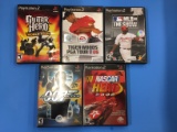 5 Count Lot of Playstation 2 PS2 Video Games