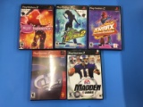 5 Count Lot of Playstation 2 PS2 Video Games