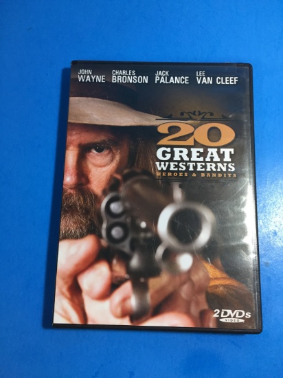 20 Great Westerns - Heroes & Bandits on 2 Discs DVD