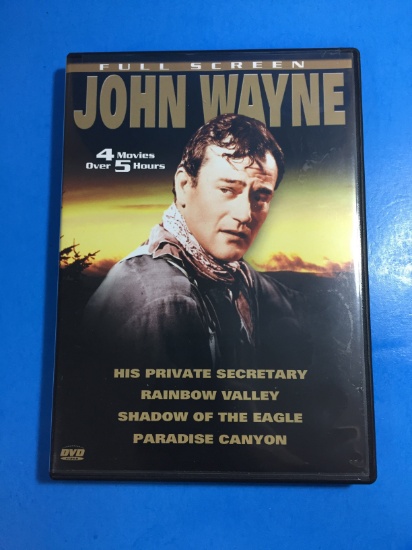 John Wayne - 4 Movies - His Private Secretary, Rainbow Valley, Paradise Canyon & More DVD