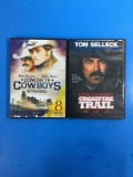 2 Movie Lot: TOM SELLECK: Crossfire Trail & Concrete Cowboys DVD