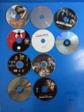 10 Count Lot of DVDs (and/or Blu-Rays) Movies without cases