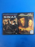 2 Movie Lot: SAMUEL L. JACKSON: SWAT & Freedomland DVD