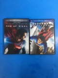 2 Movie Lot: Superman Returns & Man of Steel DVD