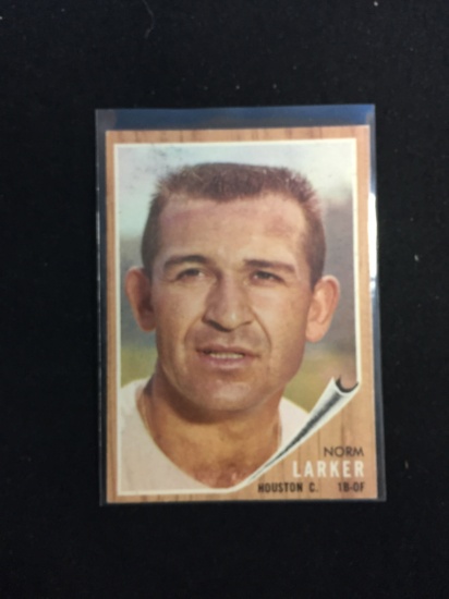 1962 Topps #23 Norm Larker Colts Baseball Card